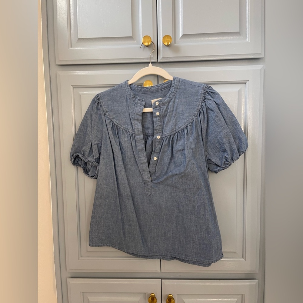J Crew chambray button up